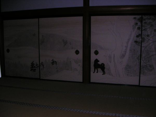 The two dogs that led Kukai to Koyasan